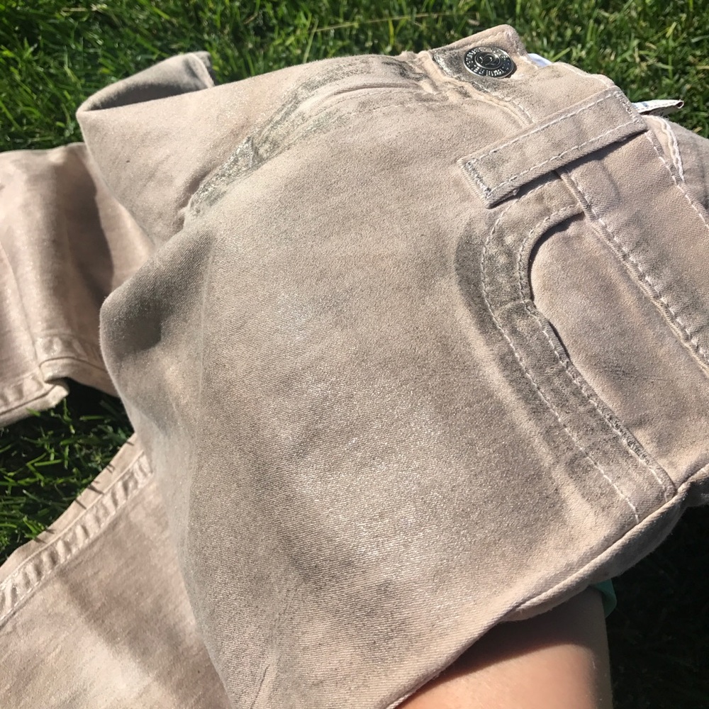 Shimmery True religion jeans